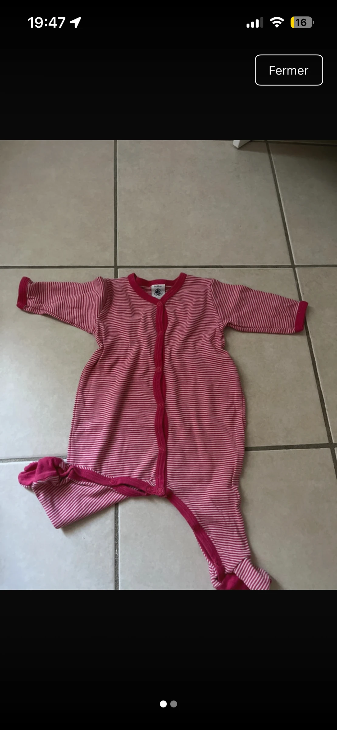 Lot de vêtements bébé fille  – photo 9